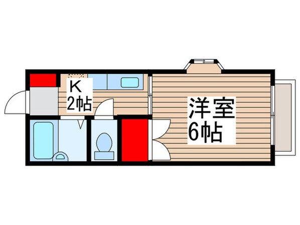 エクセレンス荻野の物件間取画像